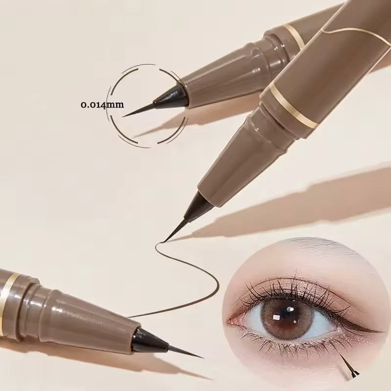 Delineador Líquido Ultrafino 0,05 mm à Prova d'Água – Secagem Rápida e Longa Duração