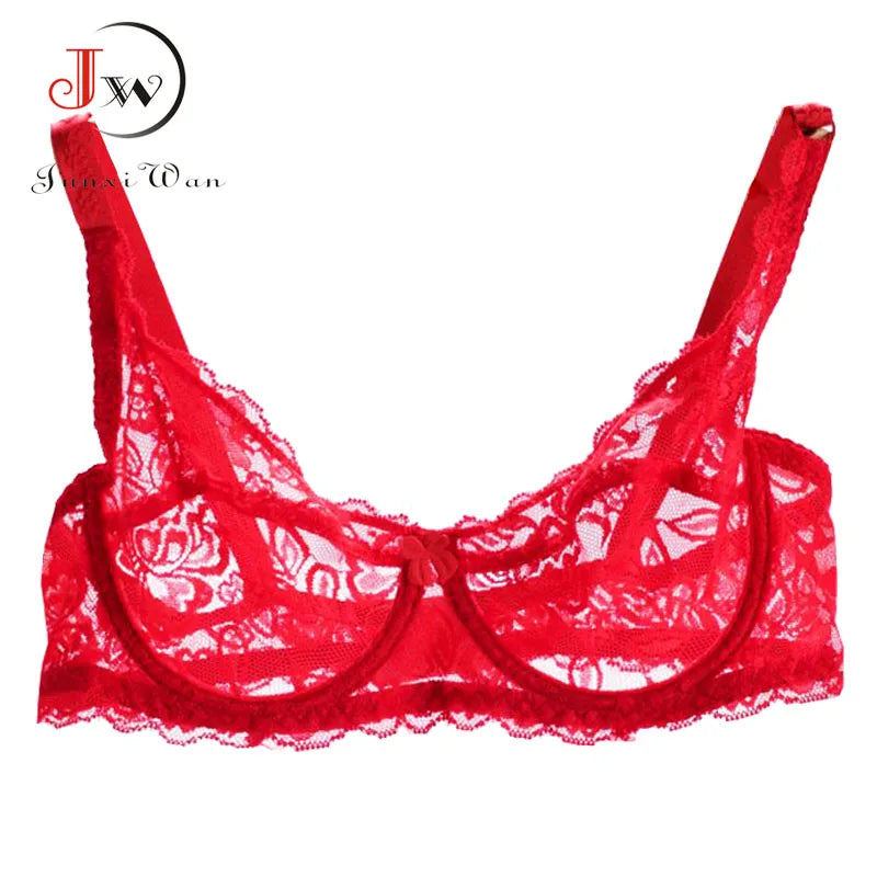 Sutiã Push Up de Renda com Aro e Bojo – Conforto e Sustentação