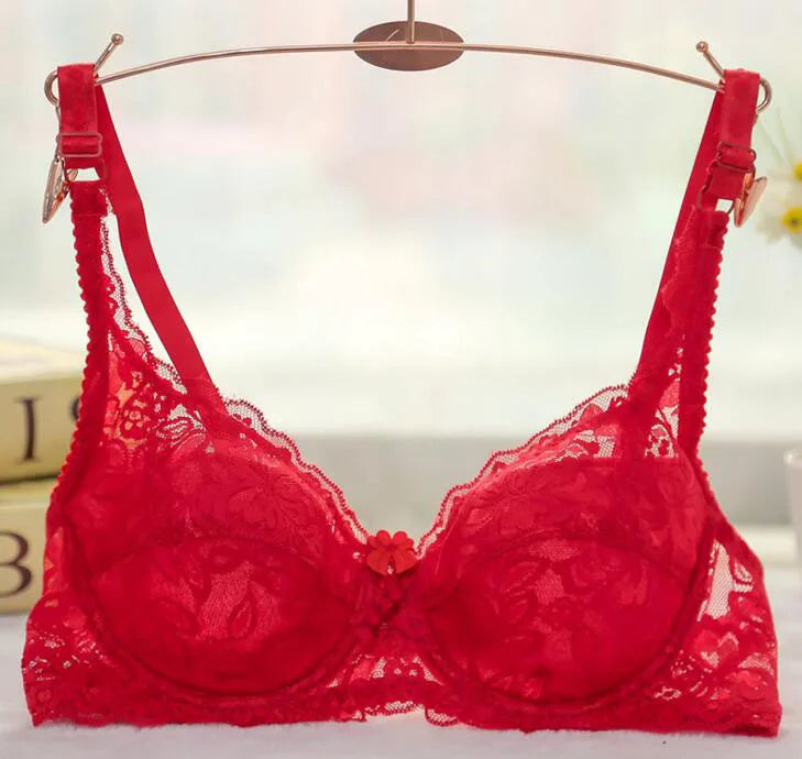 Sutiã Push Up de Renda com Aro e Bojo – Conforto e Sustentação