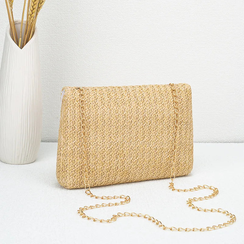 Homefish Women's Chain Strap Crossbody Bag Stylish Shoulder Handbag Versatile Purse for Daily Banquet Day-to-Night Outfits