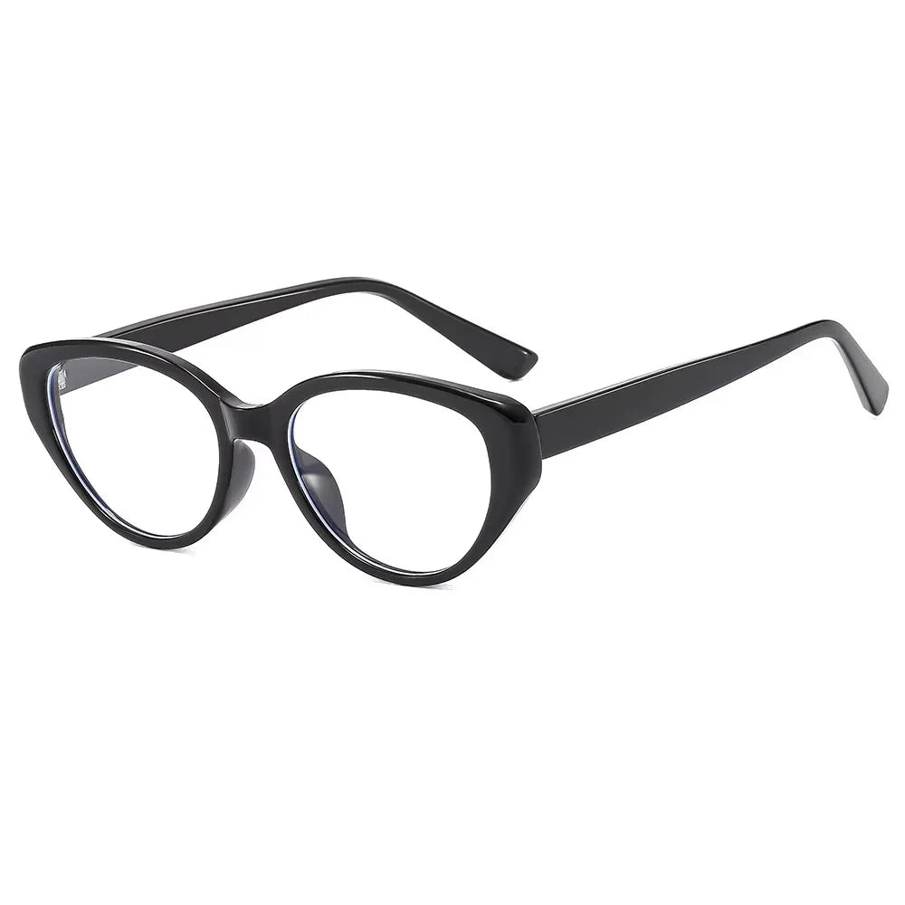 Óculos Anti Luz Azul Gatinho Vintage Feminino, Leve em TR90 para Uso Diário e Escritório