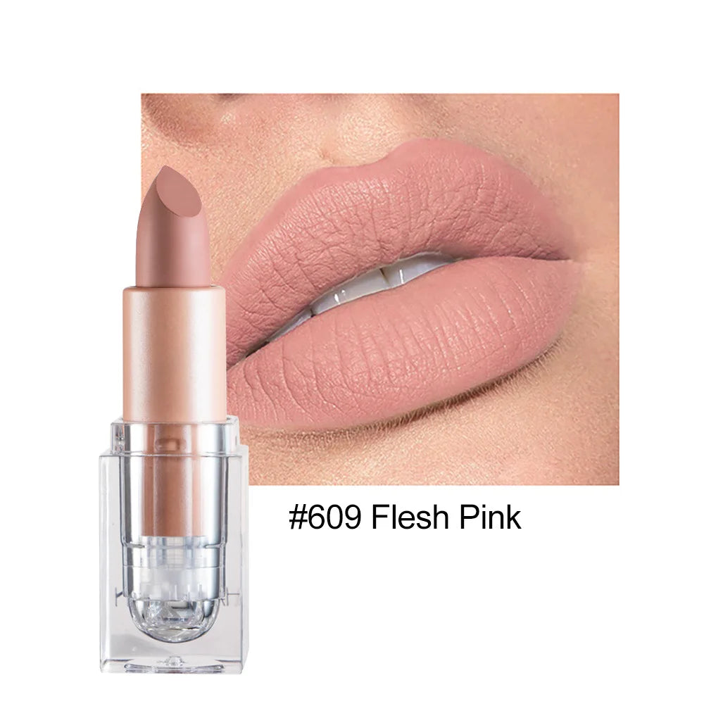 Batom Matte Nude Aveludado – Longa Duração