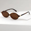Óculos de Sol Oval Estilo Coreano Unissex – UV400