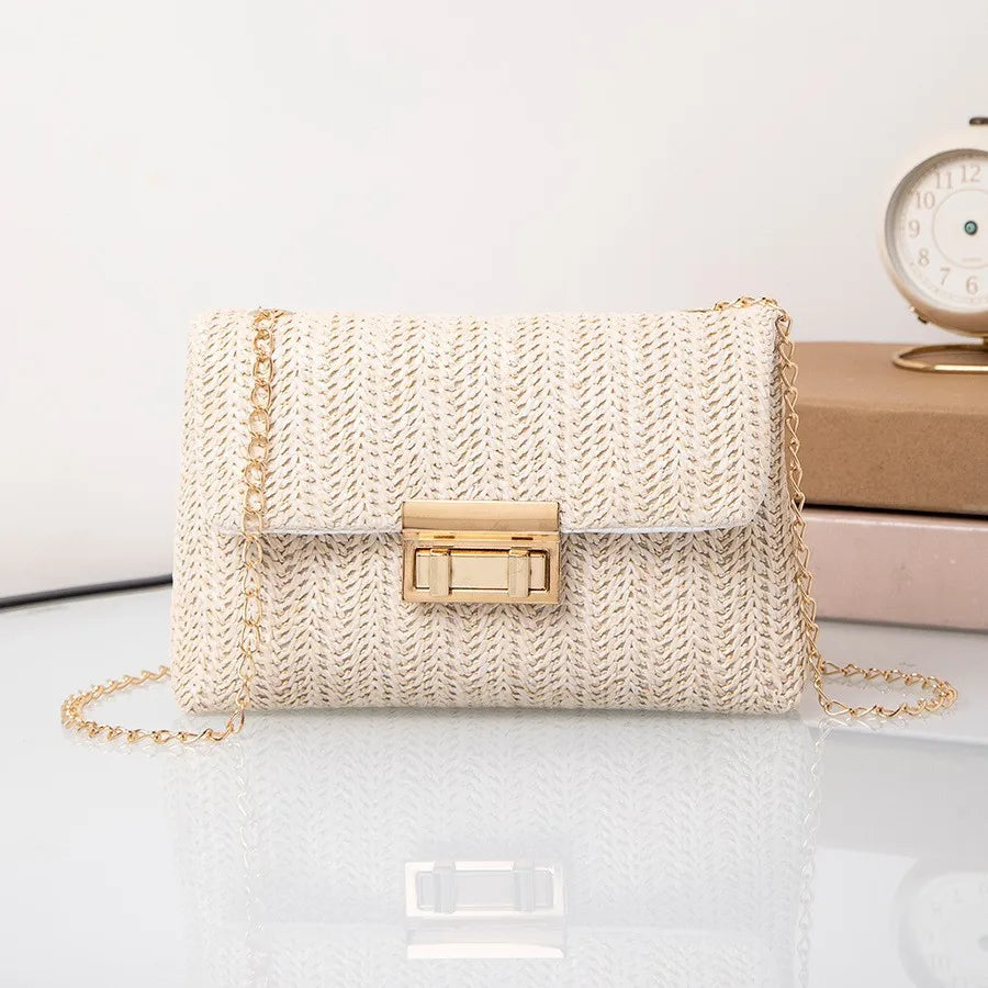Homefish Women's Chain Strap Crossbody Bag Stylish Shoulder Handbag Versatile Purse for Daily Banquet Day-to-Night Outfits