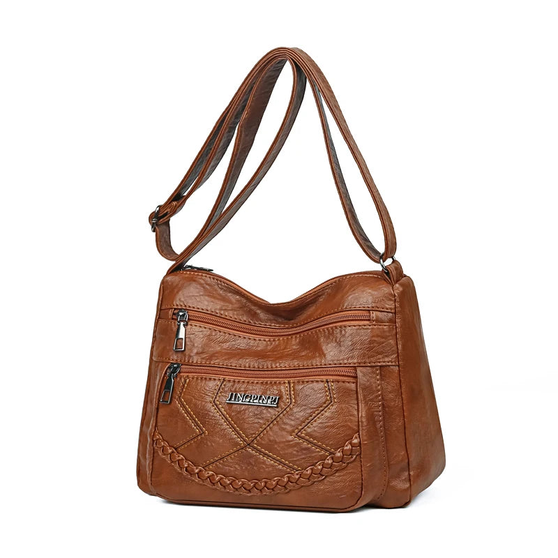 Bolsa Mochila e Transversal Feminina Grande Capacidade