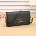 Women’s Mid-Size Wallet Bag – Convertible Shoulder Clutch with Coin Pocket, Multifunctional Design