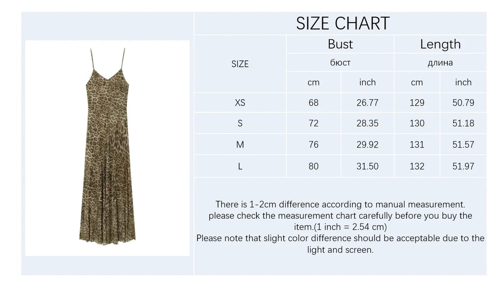 Vestido Midi Estampa de Onça com Alças Finas Modelagem A
