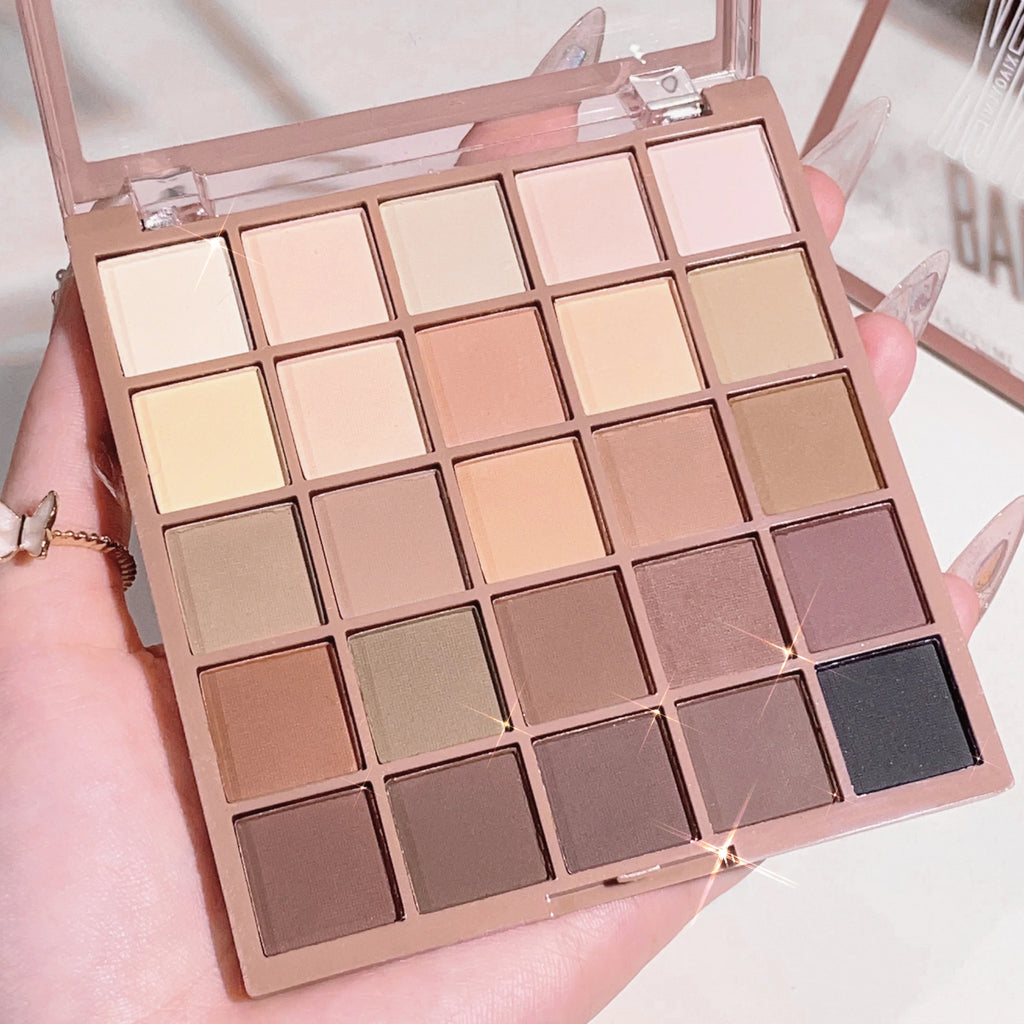 Paleta de Sombras 25 Cores – Matte e Cintilante