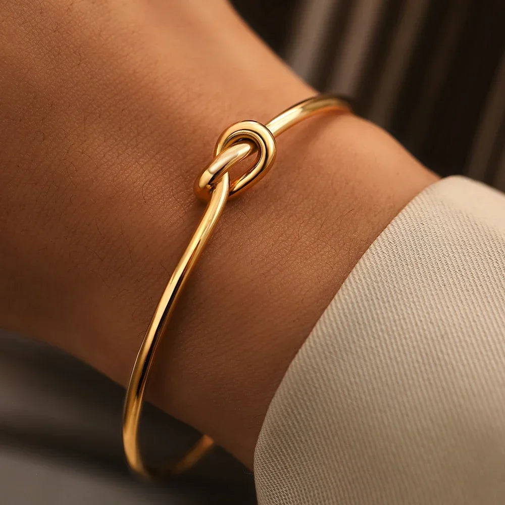 Pulseiras de Aço Inoxidável Estilo Vintage