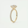 Anel Solitário Moissanite 2 Quilates Prata 925