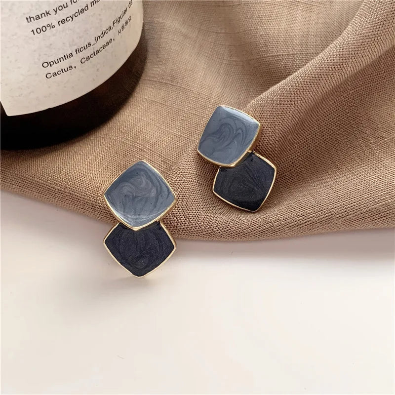 Brincos Argolas Múltiplas Douradas – Estilo Coreano