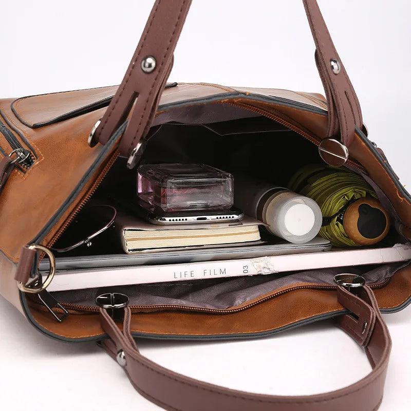 Bolsa de Ombro Retrô Estilo Europeu
