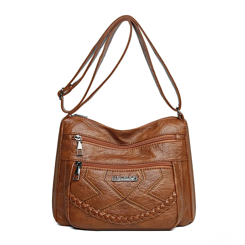Bolsa Mochila e Transversal Feminina Grande Capacidade