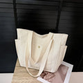 Bolsa Shopper de Lona Feminina Grande