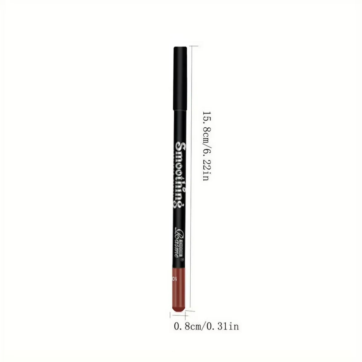 Delineador Labial à Prova d'Água com 6 Cores – Acabamento Matte e Longa Duração