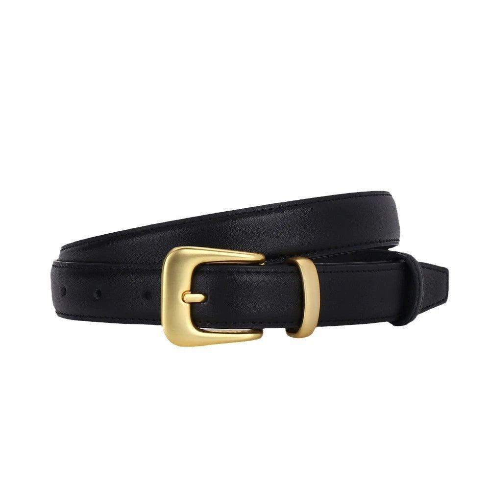 Cinto Feminino Fino Estilo Coreano – Material de Alta Qualidade