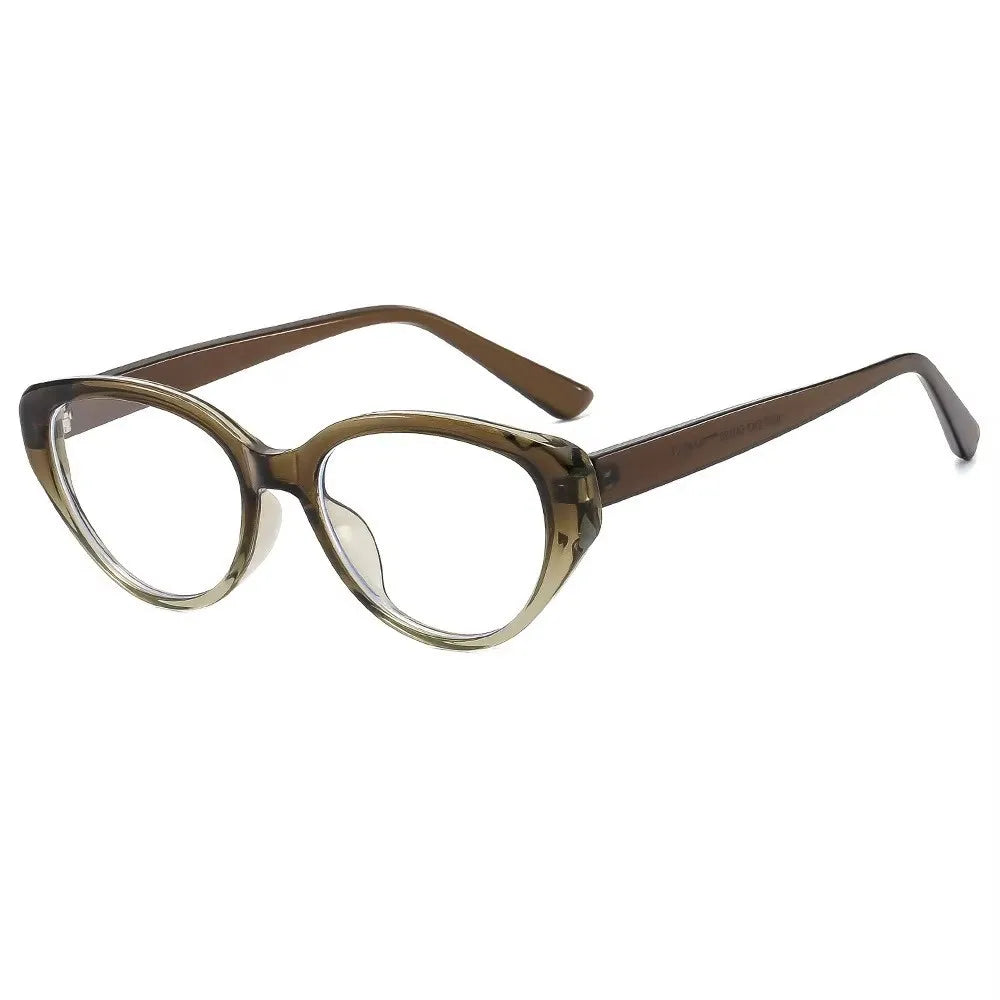 Óculos Anti Luz Azul Gatinho Vintage Feminino, Leve em TR90 para Uso Diário e Escritório