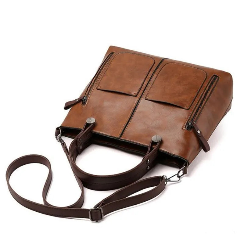 Bolsa de Ombro Retrô Estilo Europeu