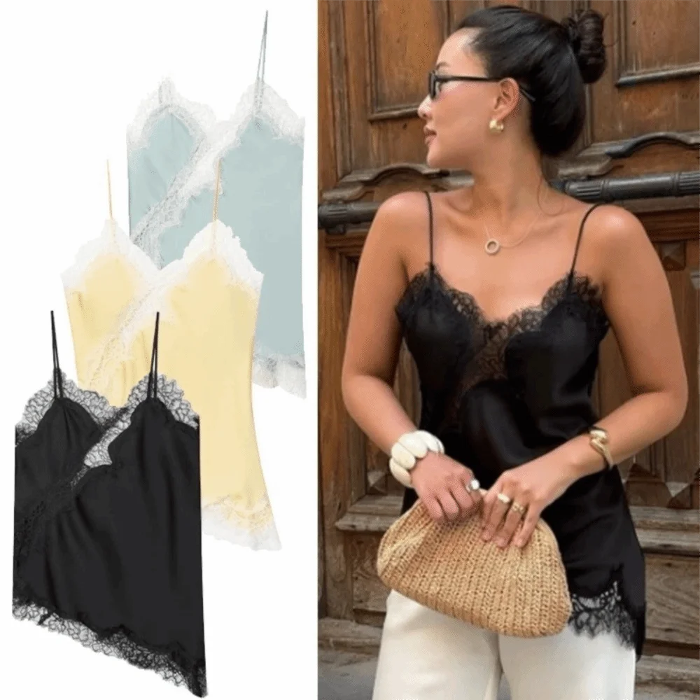 Blusa de renda assimétrica