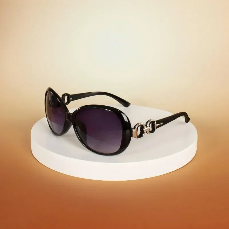 Óculos de Sol Quadrado Grande Espelhado Feminino