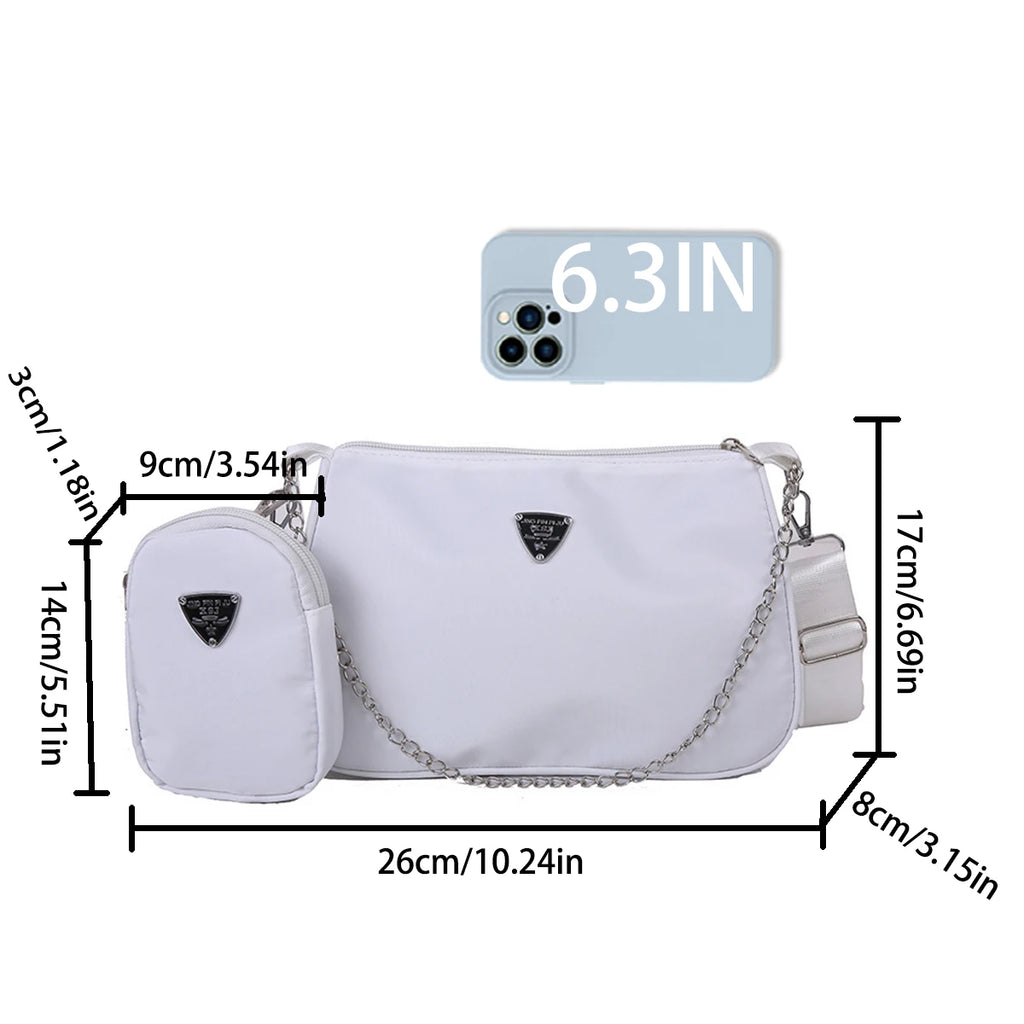 Bolsa Tiracolo Estilosa, Prática e Casual