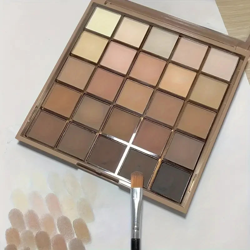 Paleta de Sombras 25 Cores – Matte e Cintilante