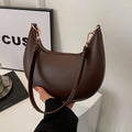 Bolsa de Ombro Feminina em Formato de Lua