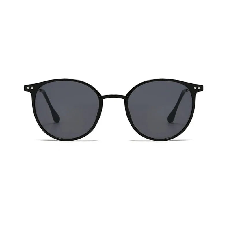 Óculos de Sol Redondo Vintage Feminino UV400