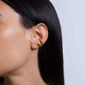 Brinco Ear Cuff Feminino Sem Furo Dourado ou Prateado – Piercing Fake Moderno