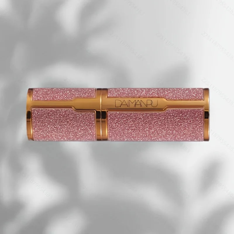 Batom em Pó Esfumado Rosa – Acabamento Aveludado à Prova d'Água