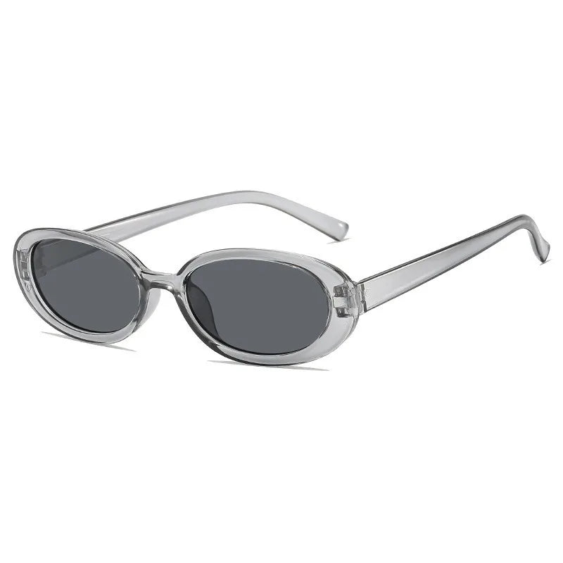 Óculos de Sol Oval Pequeno Feminino Retrô – UV400