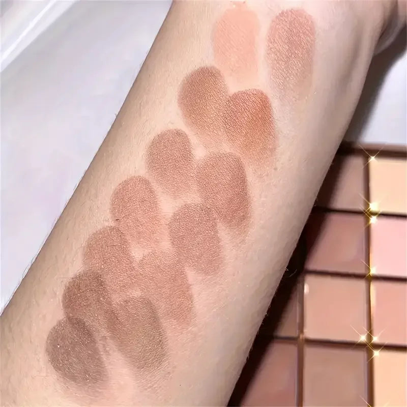 Paleta de Sombras 25 Cores – Matte e Cintilante