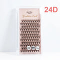 Goddess 12D/14D/16D/20D Premade Fan Eyelash Extensions Natural Soft Russian Volume Lashes Faux Mink Individual Lash Extensions