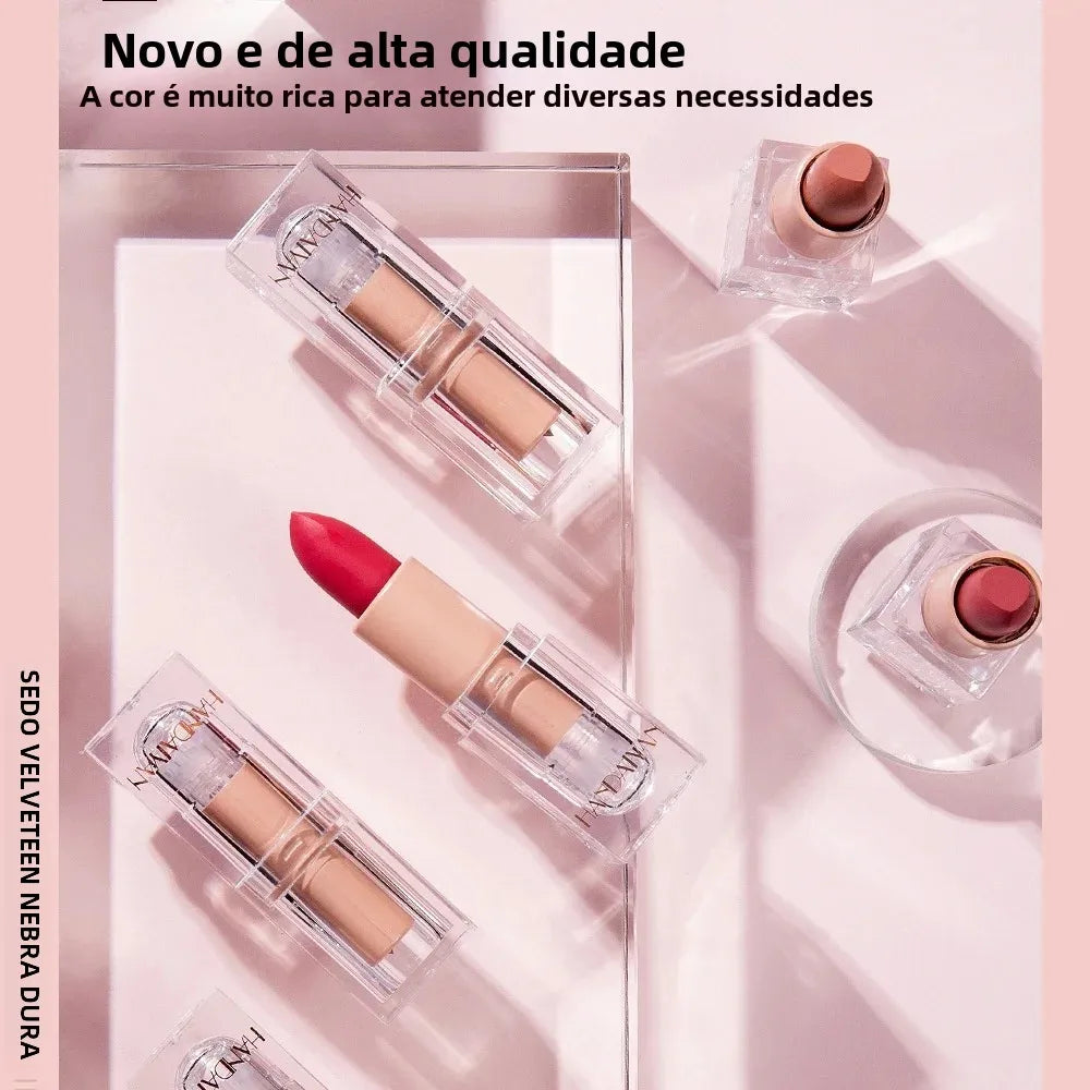 Batom Matte Nude Aveludado – Longa Duração