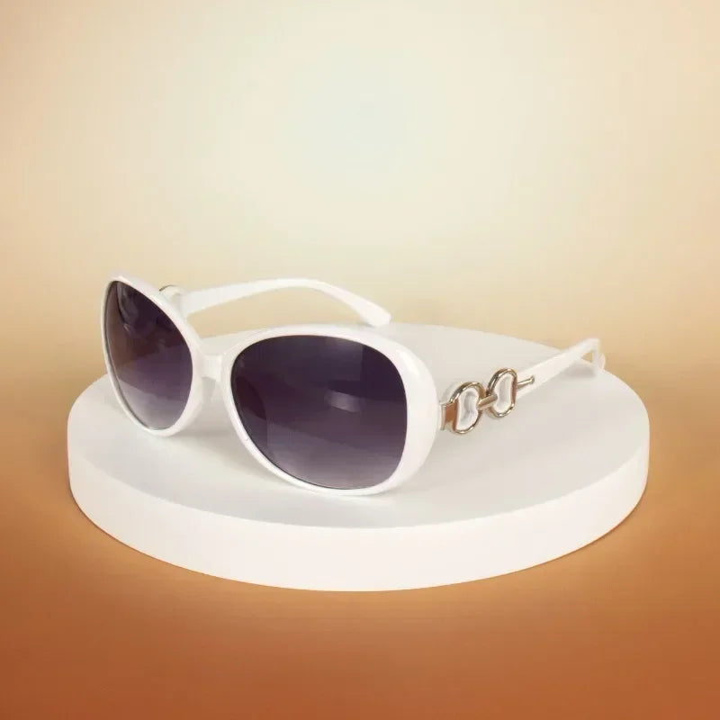 Óculos de Sol Quadrado Grande Espelhado Feminino