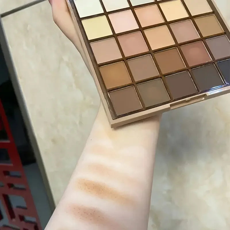 Paleta de Sombras 25 Cores – Matte e Cintilante