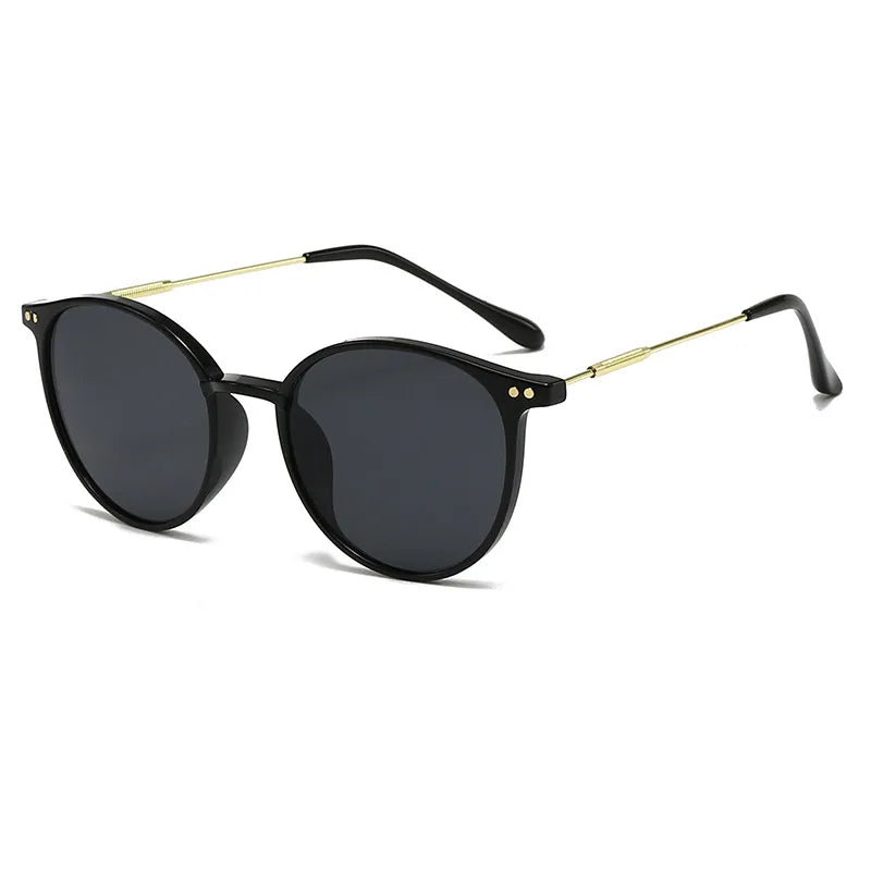 Óculos de Sol Redondo Vintage Feminino UV400