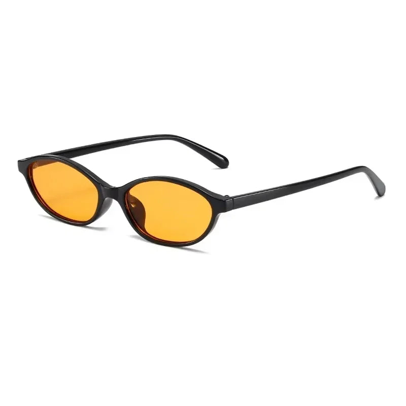 Óculos de Sol Oval Pequeno Feminino Retrô – UV400