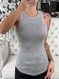 Regata Feminina Básica Gola Redonda – Casual e Fitness