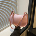 Bolsa de Ombro Feminina Retrô com Zíper – 8 Cores