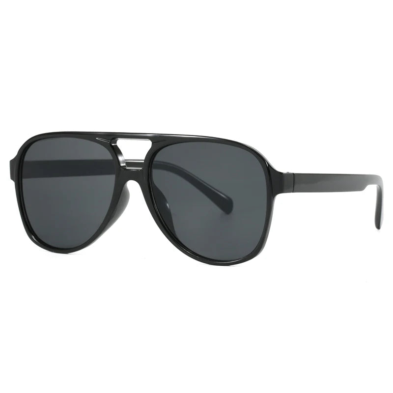 Óculos de Sol Degradê com Armação Grande Quadrada UV400