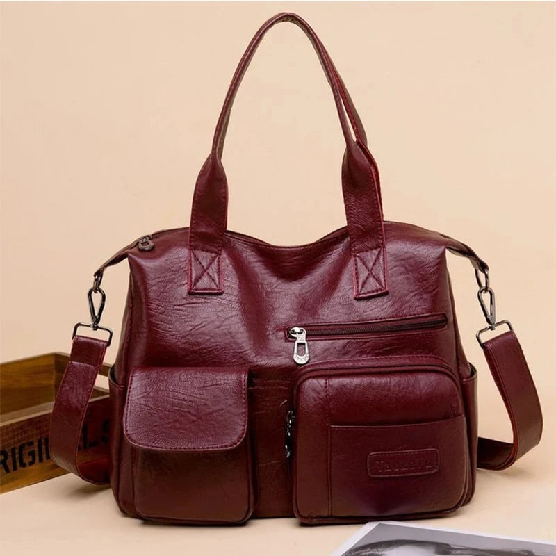 Bolsa de Ombro Feminina Luxo para Compras