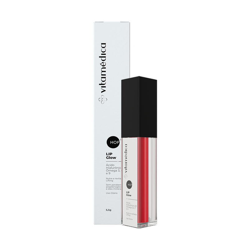 Balm Labial Lip Glow Cereja Ácido Hialurônico - 5,5g