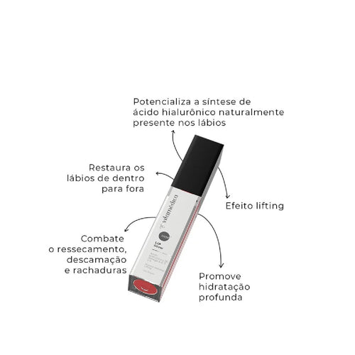 Balm Labial Lip Glow Cereja Ácido Hialurônico - 5,5g