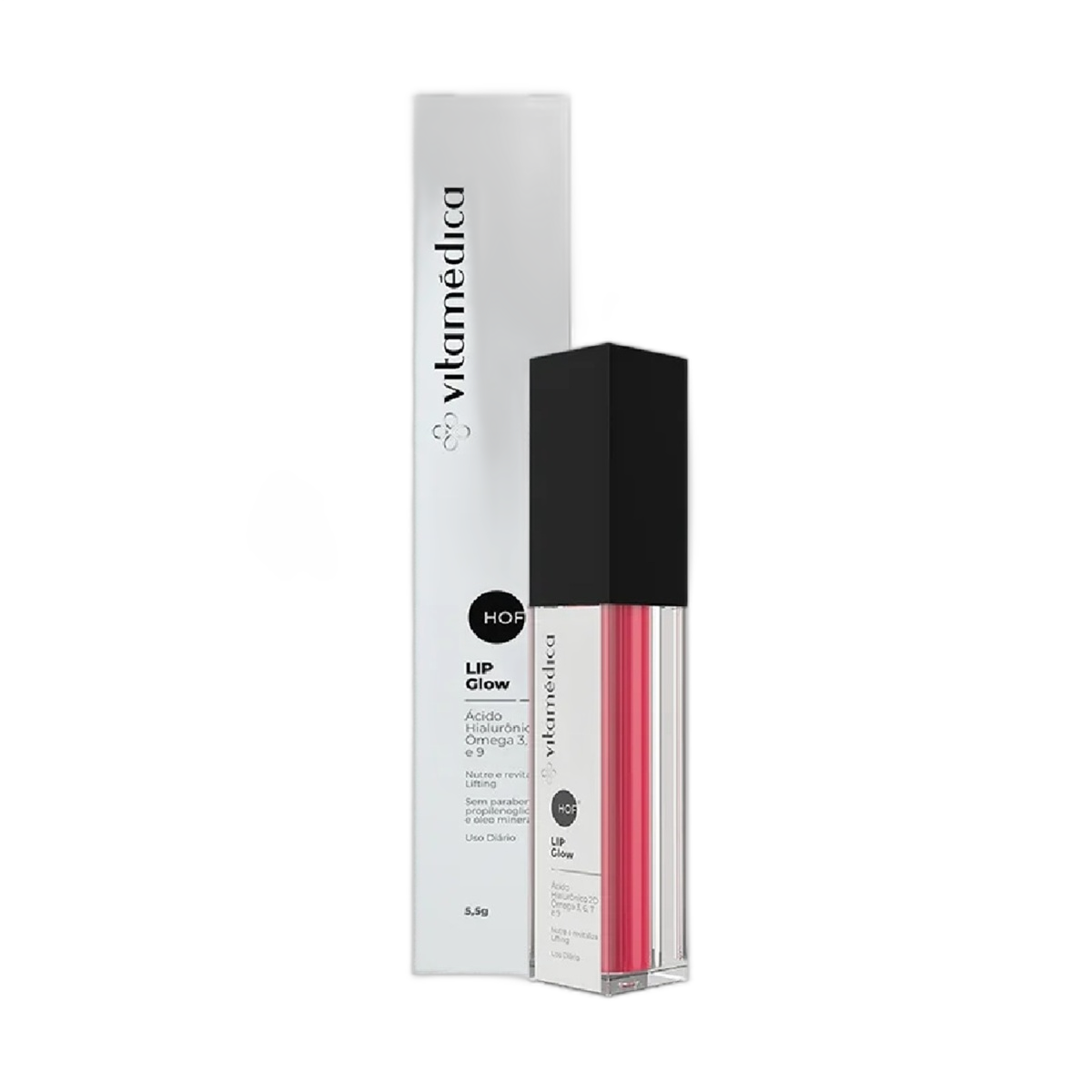 Balm Labial Lip Glow Pitanga Ácido Hialurônico - 5,5g