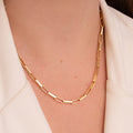 CHOKER CADEADO QUADRADO 10MM